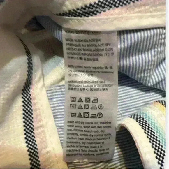 Tommy Hilfiger Striped Shorts Size 8 - Picture 9 of 10